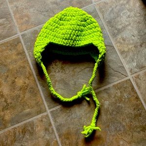 Handmade Toddler trapper hat
